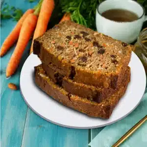 Carrot Walnut Pastry (carrot raisin cake )