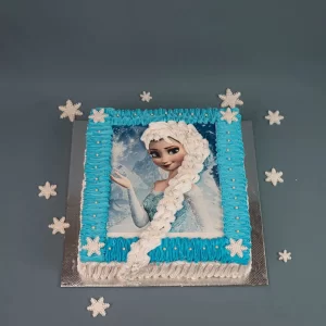Elsa Photo Cake