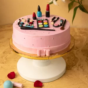 Makeup Theme Cake