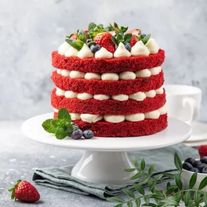 Red Velvet Designer Cake
