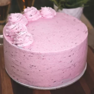Strawberry Pulp Cake