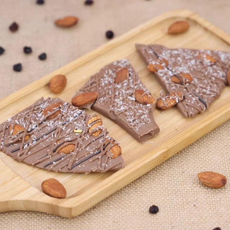 almond milk bark (100gm)