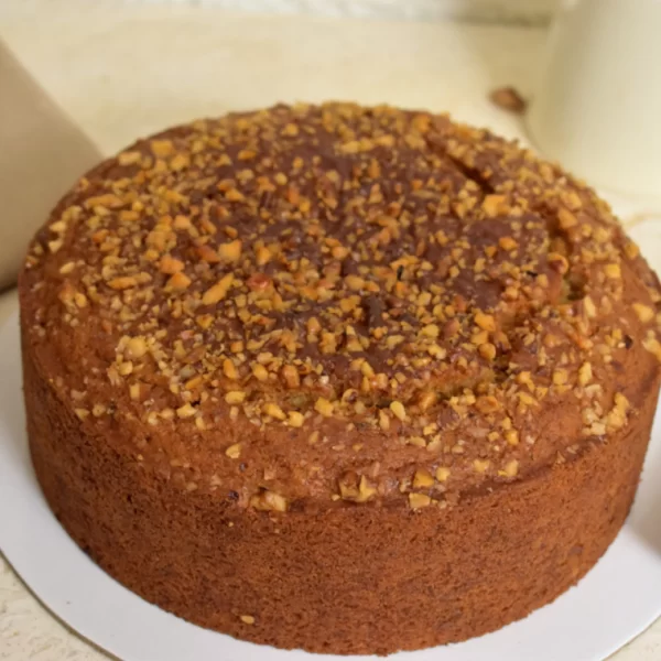 banana walnut cake