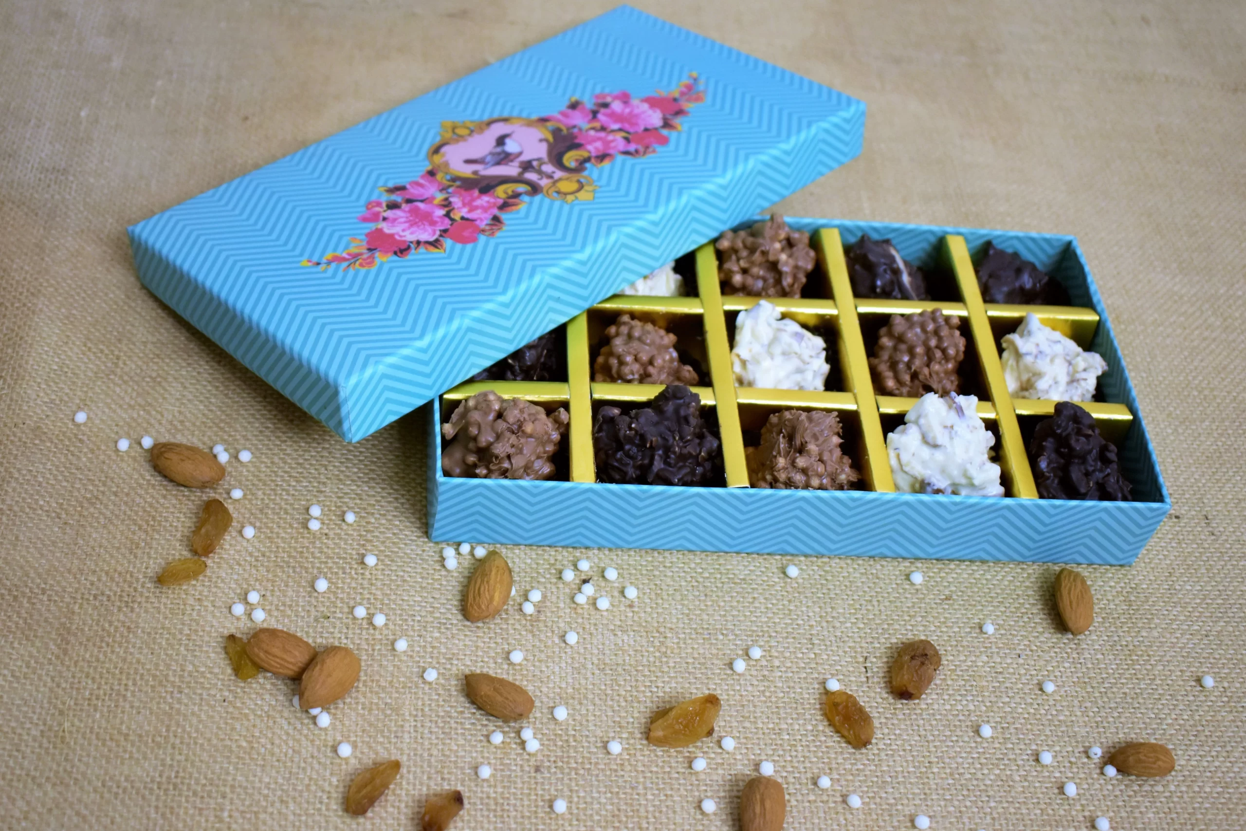 crunchy nutty chocolate