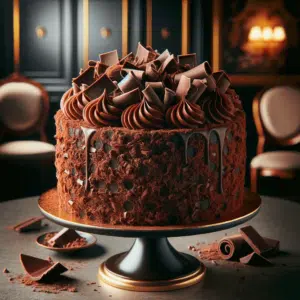 Chocolate Shaving Cake