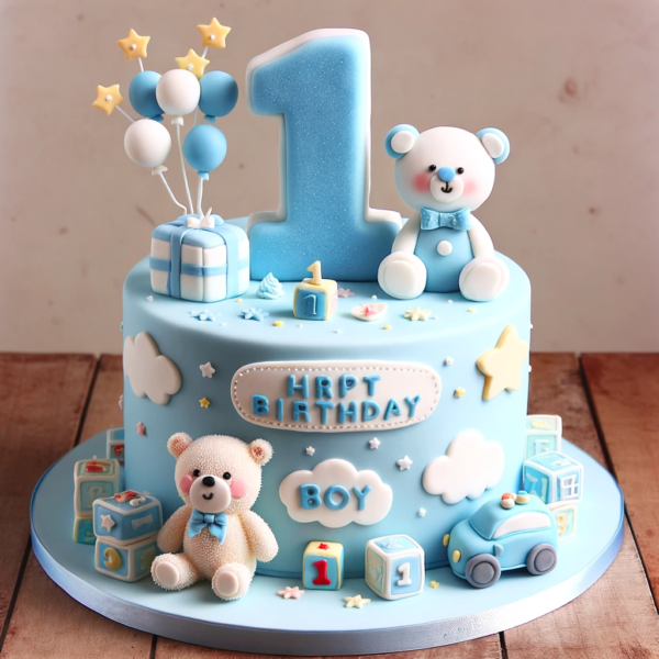1 Year Birthday Cake For Baby