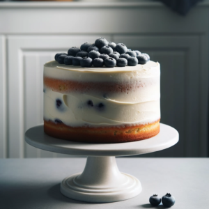 Real Blueberry Cake