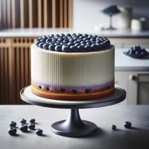 Blueberry Cake By Cravoury