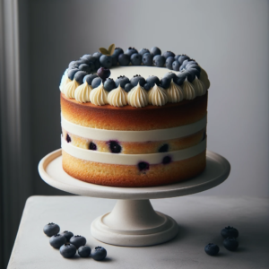 Fresh Blueberry Cake