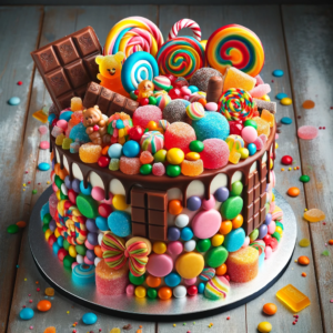 Candy World Cake
