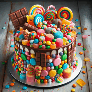 Candy World Cake