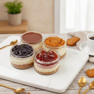 Cheese cake jar hamper