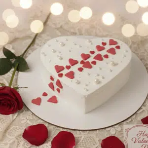 Pineapple Heart Cake